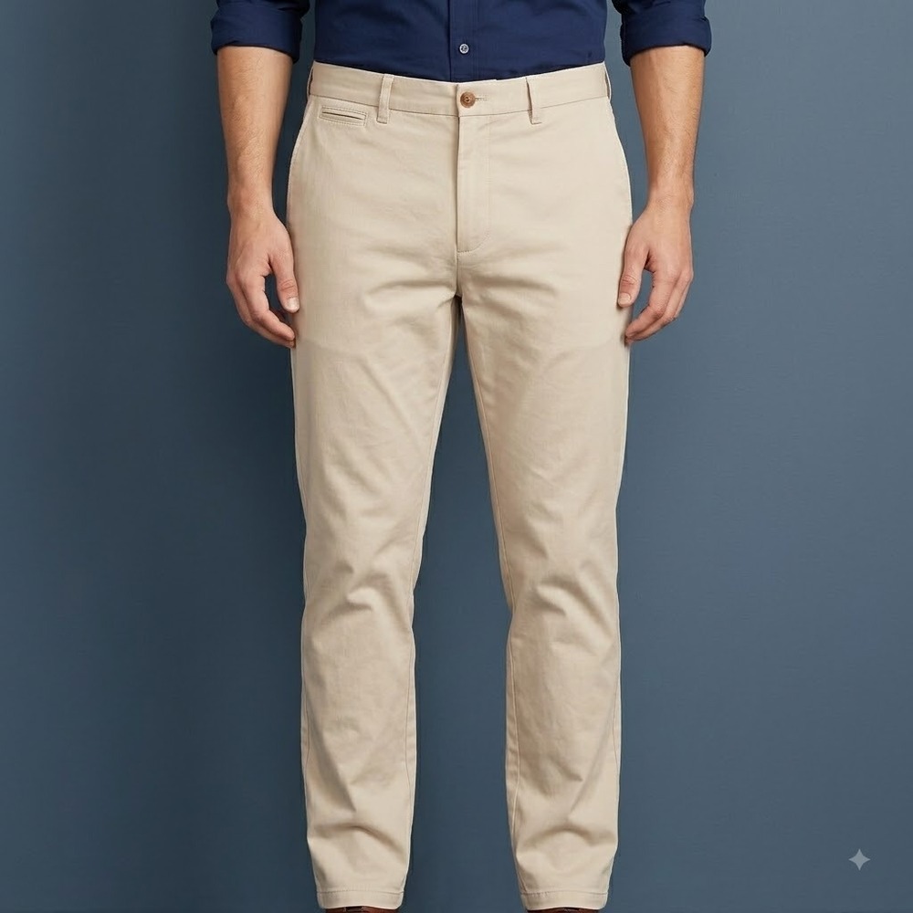 Bonobos Slim Fit Stretch Chino Pants Men 40x30 Tan 4-Way Stretch
